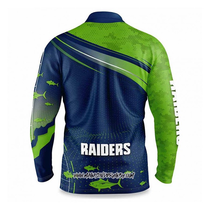 Maillot NRL Canberra Raiders Rugby 2022 Fish Finder